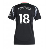 Camisa de time de futebol Arsenal Takehiro Tomiyasu #18 Replicas 2º Equipamento Feminina 2024-25 Manga Curta